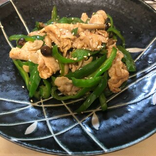 おかずに最適！豚ピーとしめじ茸の炒め物♪